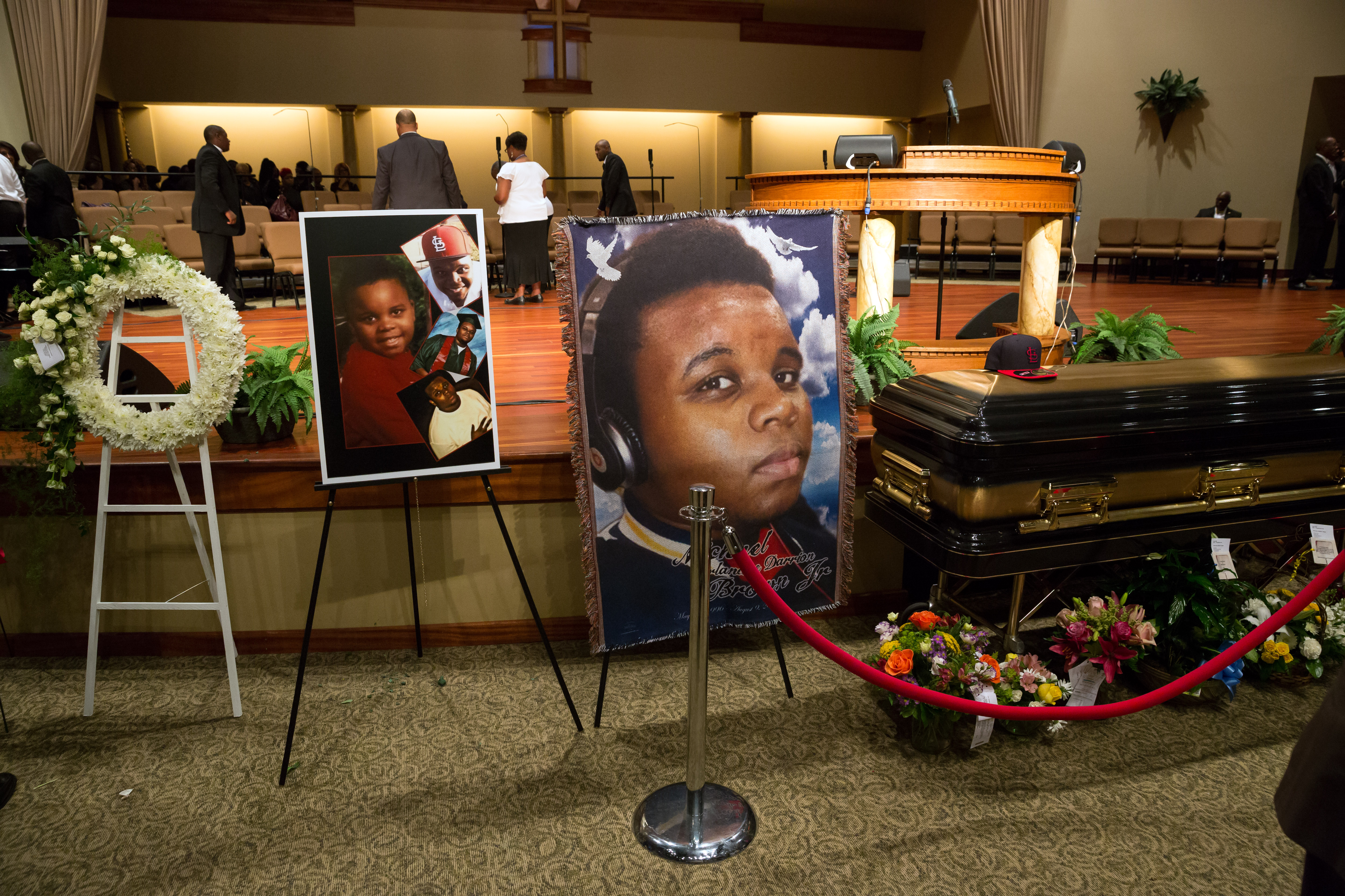0825 Ferguson Michael Brown Funeral